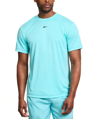 Reebok Men's Tech Regular-Fit Logo T-Shirt