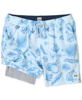 Scotch & Soda Men's Palm Island Swim Trunks