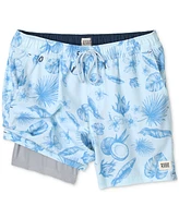 Scotch & Soda Men's Palm Island Swim Trunks
