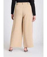 Eloquii Plus Wrap Over Trouser