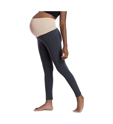 Motherhood Maternity Plus Essential Stretch Secret Fit Over the Belly Leggings 
