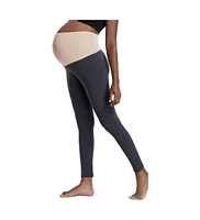 Motherhood Maternity Plus Essential Stretch Secret Fit Over the Belly Leggings 