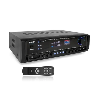 Pyle 300W Digital Home Theater Stereo Receiver - PT390AU
