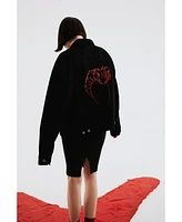 Pcfg Women's Logo Denim Jacket