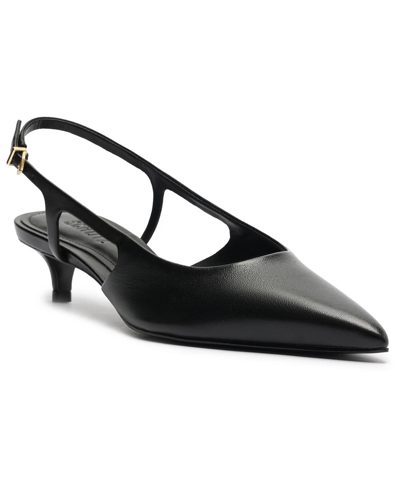 Schutz Women's Boris Kitten Heel Pumps