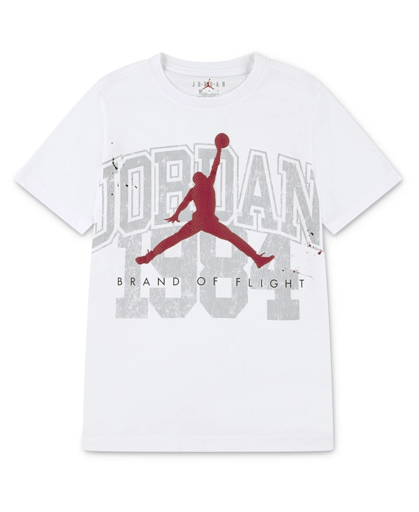 Jordan Big Boys Throwback Athletic T-Shirt