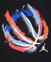 Jordan Big Boys Basketball Fire Short Sleeve T-Shirt