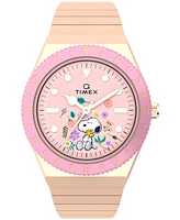 Timex Women's Quartz Analog Rose Gold-Tone Stainless Steel Watch, 36mm