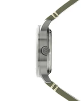 Avi-8 Men's Hawker Hurricane Kent Automatic Gray Leather Strap Watch, 43mm