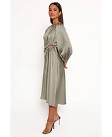 Petal and Pup Women's Windsor Long Sleeve Maxi Dress