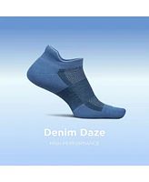 Feetures Men's High Performance Ultra Light Ankle Sock - No Show Socks for Women & Men with Heel Tab