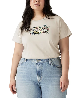 Levi's Plus Cotton Graphic Print Logo T-Shirt