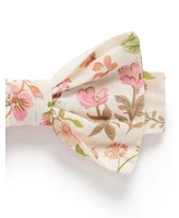 Purebaby Baby Girls Linen Blend Dress & Headband Set