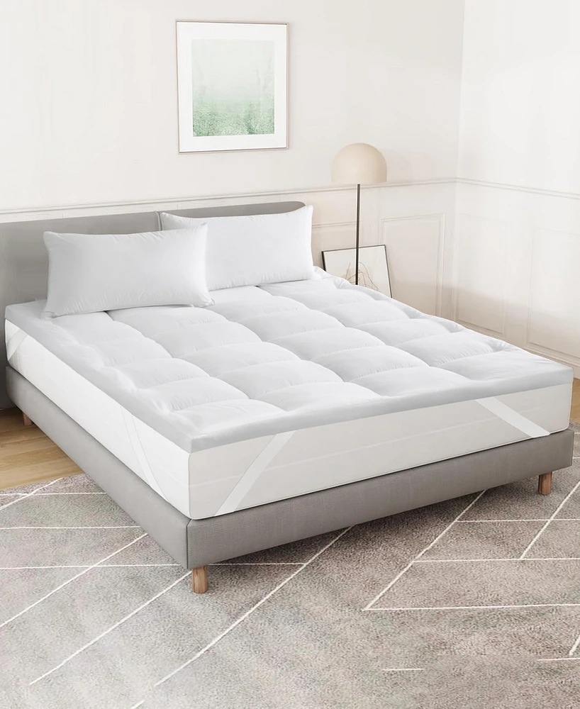 Unikome Extra Loft Quilted Down Alternative Mattress Topper