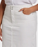 Nydj Plus High Waist Skirt