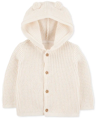 Carter's Baby Neutral Cotton Hooded Cardigan