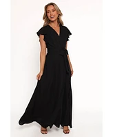 Petal and Pup Women's Maverick Wrap Maxi Dress