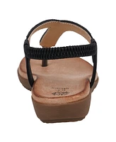 Gc Shoes Women's Lori Embellished Flat Sandals