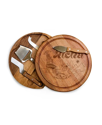 Toscana Disney Lilo Stitch Acacia Circo Cheese Cutting Board and Tools Set