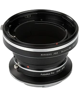 Fotodiox Pro Lens Mount Double Adapter for Bronica Gs-1 (Pg) Mount Slr & Canon Eos (EF / Ef-s) D/Slr Lenses to Fujifilm G-Mount Gfx Mirrorless Digital
