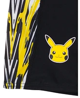 Pokemon Boys Pikachu Upf 50+ Swim Jammers Swimsuit