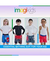 Marvel Spider-Man Avengers Spidey and His Amazing Friends Upf 50+ Swim Trunks Toddler to Big Kid