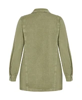 City Chic Plus Liv Shirt
