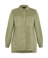 City Chic Plus Liv Shirt