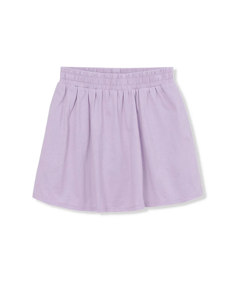 Lands' End Big Girls Plus Smocked Skort