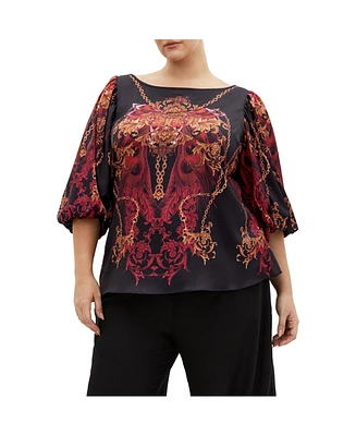 City Chic Plus Ivanna Top