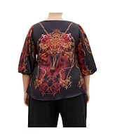 City Chic Plus Ivanna Top