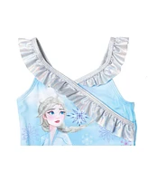 Frozen Girls Disney Elsa Anna One Piece Bathing Suit to