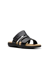 Clarks Collection Women's Elizabelle Ave Slip-On Flat Sandals