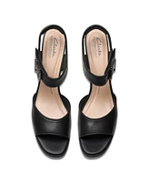 Clarks Collection Women's Ambyrlyn Faye Block Heel Sandals