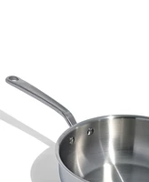 Made In Stainless Steel Clad 3-Quart Saucier with Lid