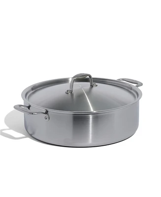 Made In Stainless Steel Clad 10-Quart Rondeau with Lid