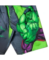 Avengers Toddler Boys Marvel Spider-Man Spidey and His Amazing Friends Upf 50+ Swim Trunks to