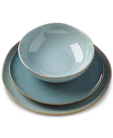 Oneida Organic Shades 12 Pc. Dinnerware Set, Service for 4