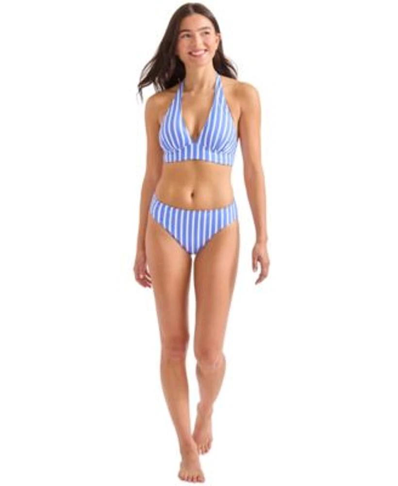 Tommy Bahama Womens Striped Reversible Bikini Top Bottoms