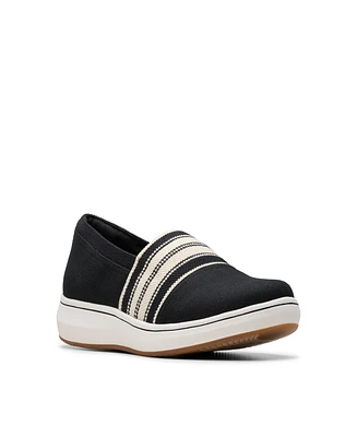 Clarks Cloudsteppers Women's Breeze Sky Mist Slip-On Shoes