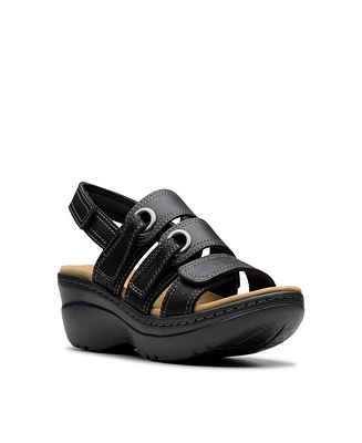 Clarks Collection Women's Merliah2 Bali Wedge Sandals