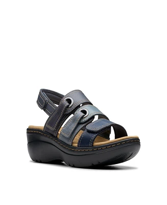 Clarks Collection Women's Merliah2 Bali Wedge Sandals