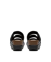 Clarks Collection Women's Calenne Lily Wedge Sandals