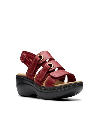 Clarks Collection Women's Merliah2 Bali Wedge Sandals