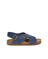 Crossover Wedge Sandals