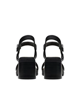 Clarks Collection Women's Jaylan Ray Square Toe Sandals