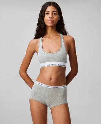 Calvin Klein Women's Modern Logo Boyshort Underwear QD5195