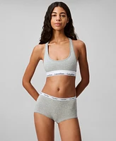 Calvin Klein Women's Modern Logo Boyshort Underwear QD5195