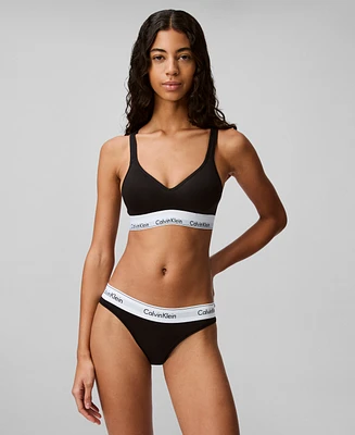Calvin Klein Women's Modern Cotton Padded Bralette QF1654
