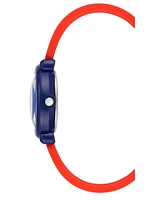 Armitron Kid's Quartz Cream Big Red Airplane Watch, 31mm